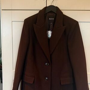Madewell Dark Brown Women's Blazer